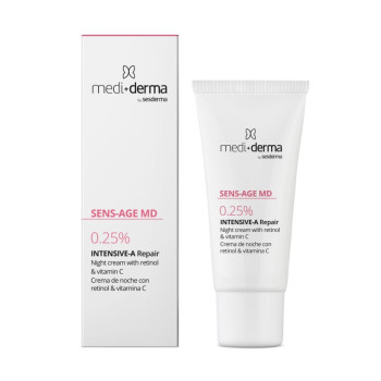 Mediderma Sens-Age MD Intensive-A Repair 0.25% 30 ml | Naktinis kremas su retinolu