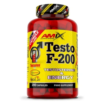 AmixPro TestoF-200 | Testosterono Kompleksas 200 kapsulių