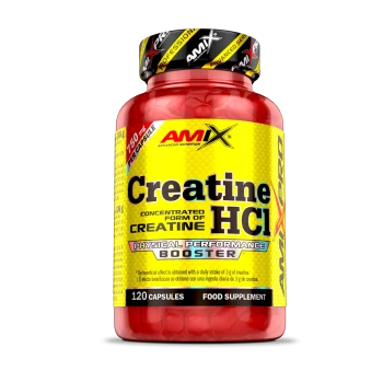 AmixPro Creatine HCl 3000 mg | Kreatinas 120 kapsulių