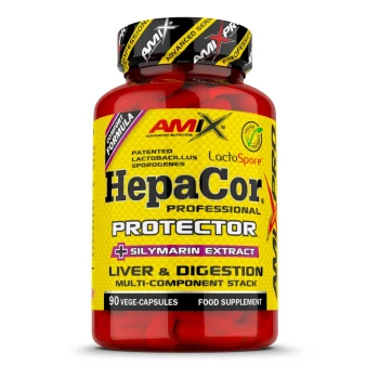 AmixPro HepaCOR Protector | Kepenų sveikatai 90 kapsulių