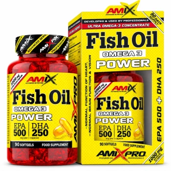 AmixPro Fish Oil Omega3 Power | Omega-3 90 kapsulių