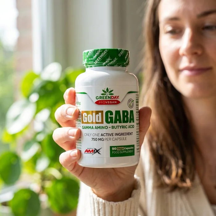 Amix GreenDay ProVEGAN GABA 750 mg | 90 kapsulių