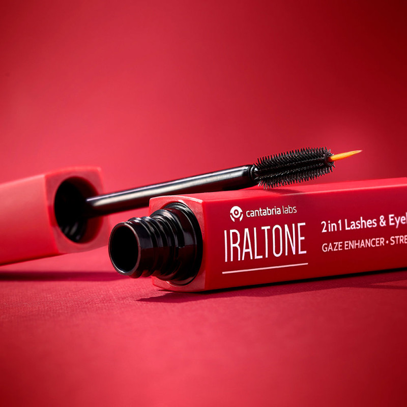 Iraltone 2-in-1 Lashes & Eyebrows Serum Booster | Skropstų ir Antakių Augimui 10 ml