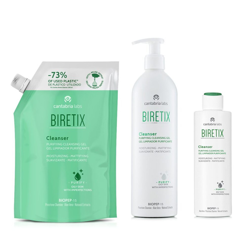 Biretix Cleanser Refill Pack | Veido Valomasios Gelio Pildymas 400 ml