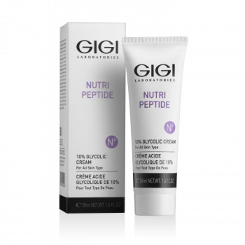 GIGI Nutri Peptide 10% Glycolic Cream | Ночной крем с 10% гликолевой кислотой 50 ml