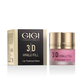 GIGI 3D Hyalu Fill Lip Balm | Drėkinantis lūpų balzamas 20 ml