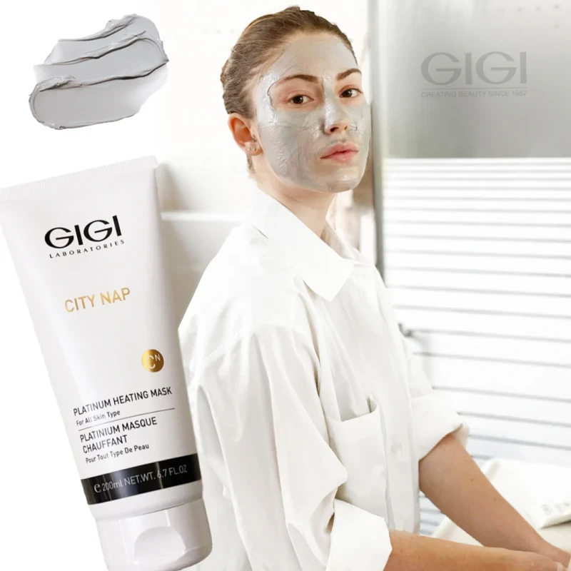 GIGI City NAP Platinum Heating Mask | Очищающая и восстанавливающая разогревающая маска 75 мл