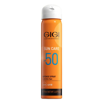 GIGI Sun Care Defense Spray SPF50 | Saulės apsaugos purškiklis veidui ir kūnui 75 ml