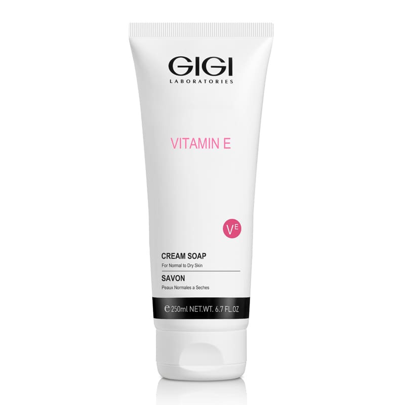 GIGI Vitamin E Cream Soap pH 5.5 | Švelnus valomasis kremas muilas 250 ml