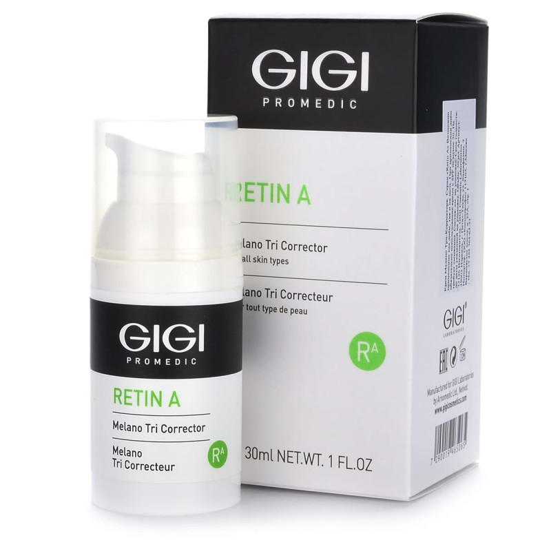 GIGI Retin A Melano Tri Corrector | Intensyvus odos pigmentacijos gydytojas 30 ml