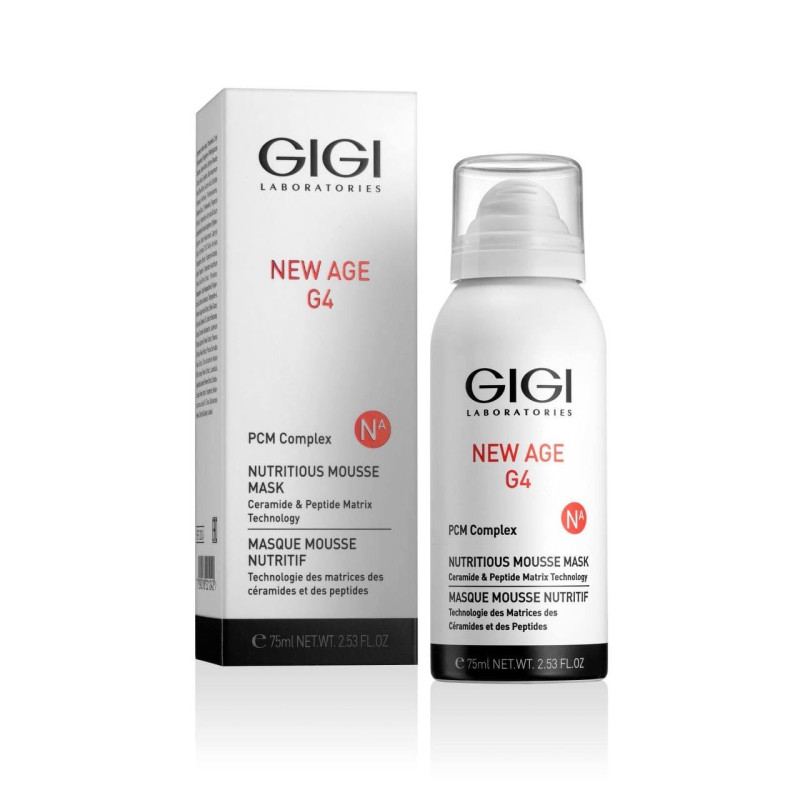 GIGI New Age G4 Nutritious Mousse Mask | Maitinanti, drėkinanti putų kaukė 75 ml