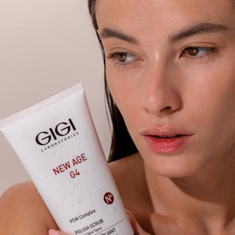 GIGI New Age G4 Polish Scrub | Attīrošs skrubis su bambuko granulėmis 200 ml