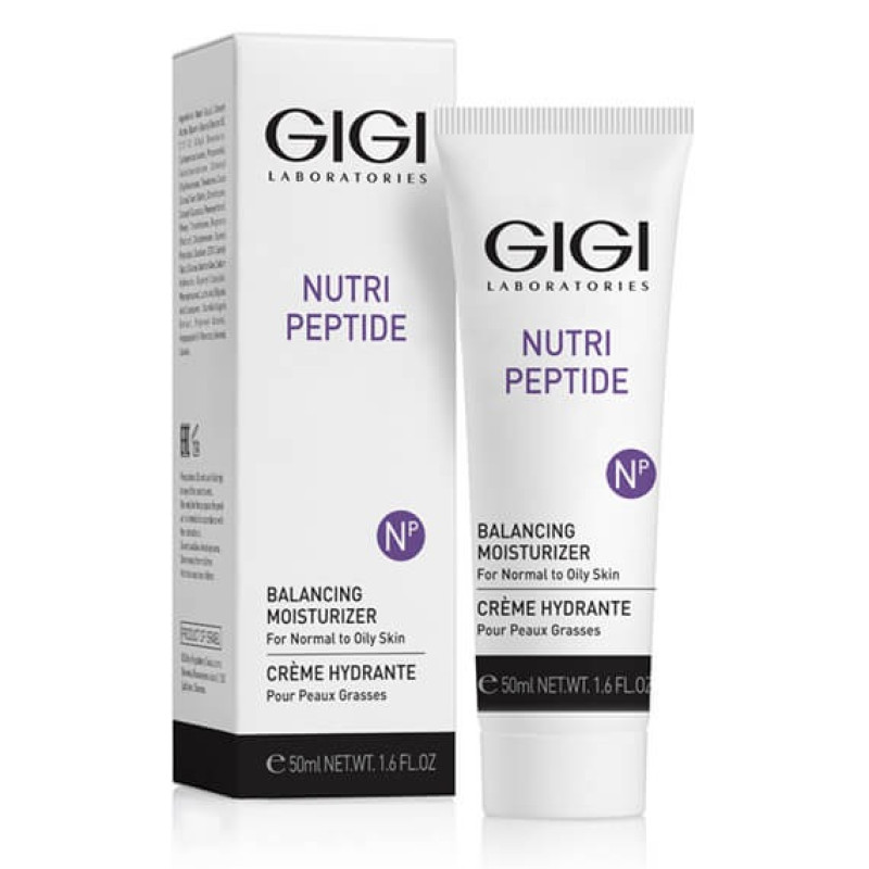 GIGI Nutri Peptide Balancing Moisturizer | Drėkinamasis kremas riebiai odai 50 ml
