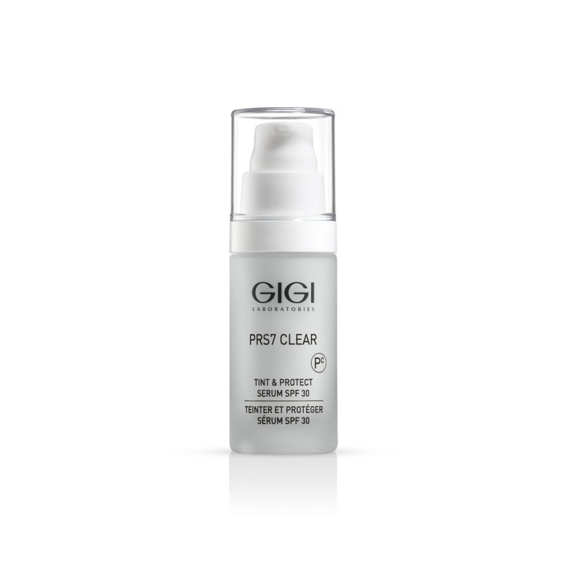 GIGI PRS7 Clear Tint & Protect SPF30 | Tonuojantis SPF kremas jautriai odai 30 ml