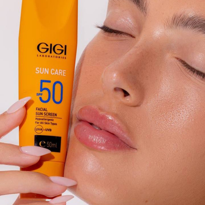 GIGI Sun Care Ultra Light SPF50 | Lengvas apsaugos nuo saulės kremas veidui 50 ml