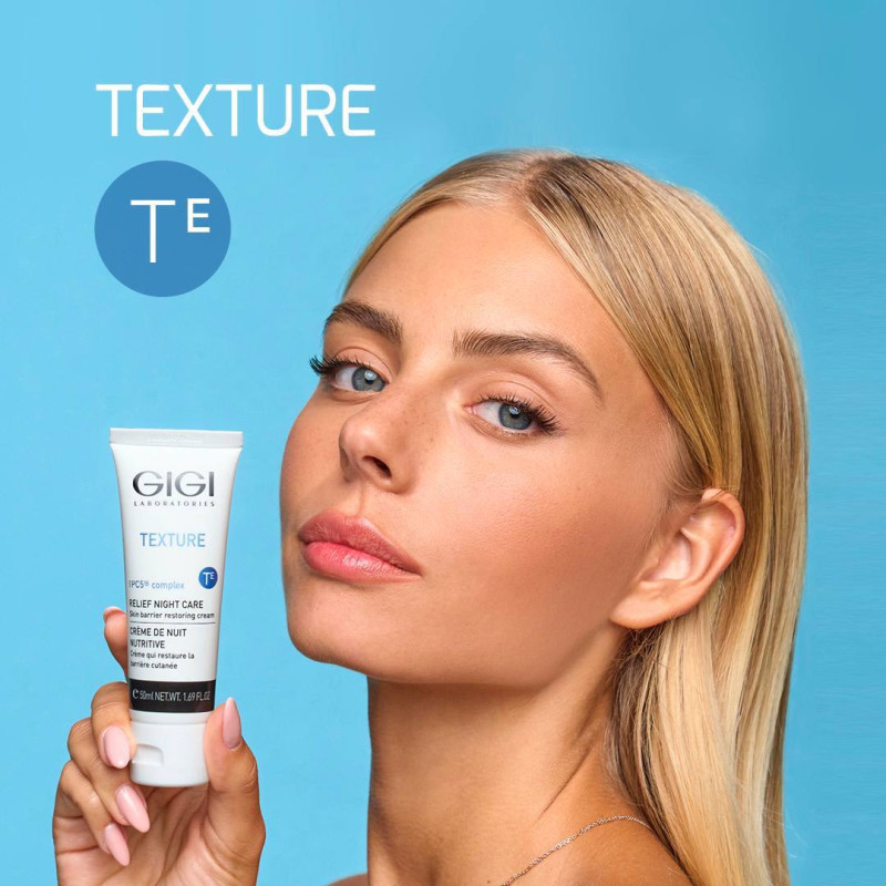 GIGI Texture Relief Night Care | Atjaunojošs naktinis kremas 50 ml