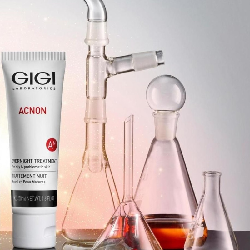 GIGI Acnon Overnight Treatment | Nakčio kremas nuo spuogų su retinoliu 50 ml