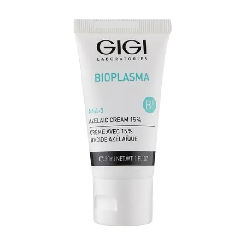 GIGI Bioplasma 15% Azelaico kreminis | Kremas su azelaino rūgštimi visiems odos tipams 50 ml