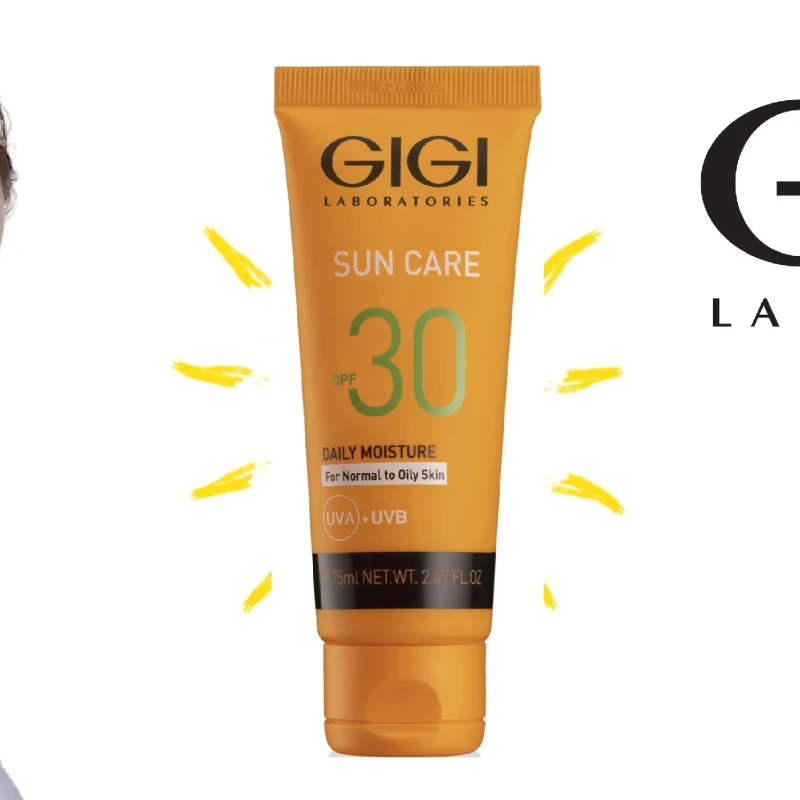 GIGI Sun Care Daily Moisture SPF30 | SPF mišriai ir riebiai odai 50 ml