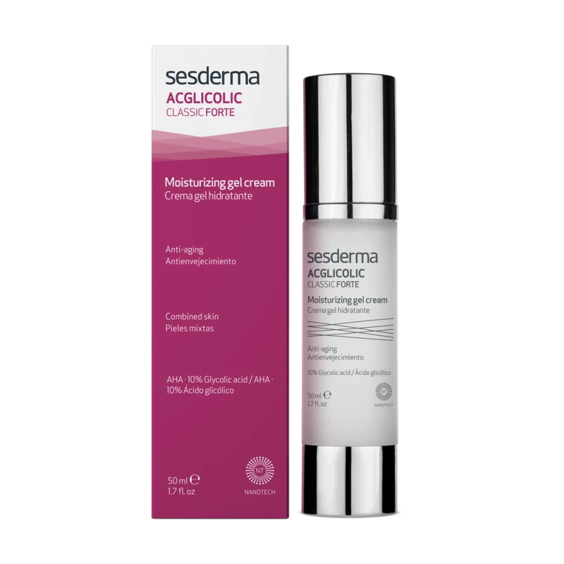 Sesderma Acglicolic Classic Forte Moisturizing Gel Cream | Увлажняющий гель-крем 50 мл