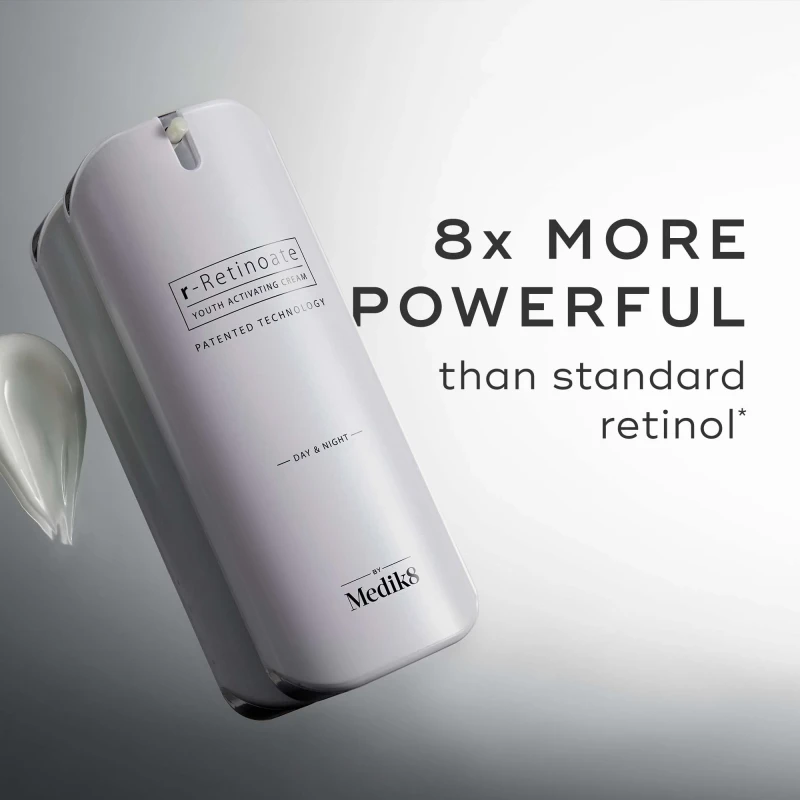 Medik8 r-Retinoate® Day & Night | Priešraukšlinis dieninis ir naktinis kremas 50 ml