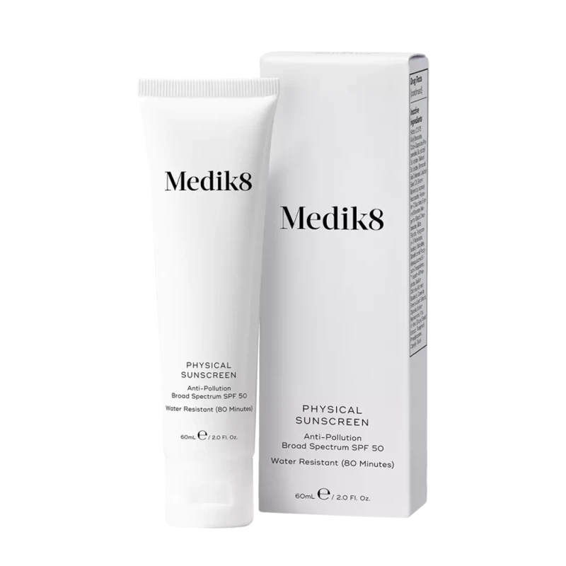 Medik8 Physical Sunscreen SPF 50+ | Plata spektro SPF 50 - 60 ml