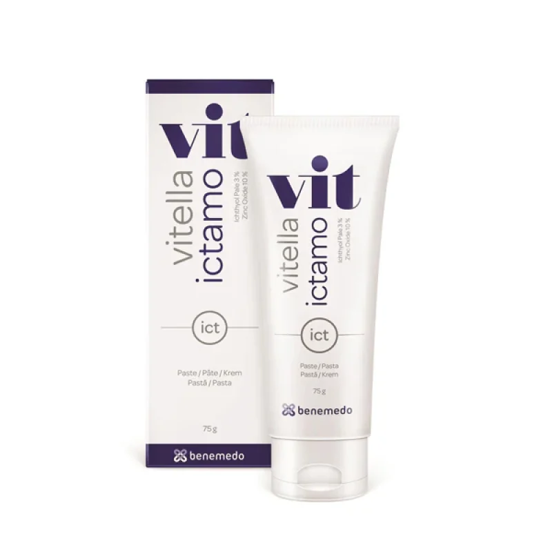 Benemedo Vitella Ictamo | Raminanti pasta problematiškai odai 75 g