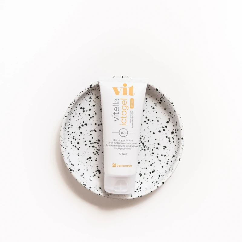Benemedo Vitella Ictogel | Valomasis gelis nuo spuogų 50 ml