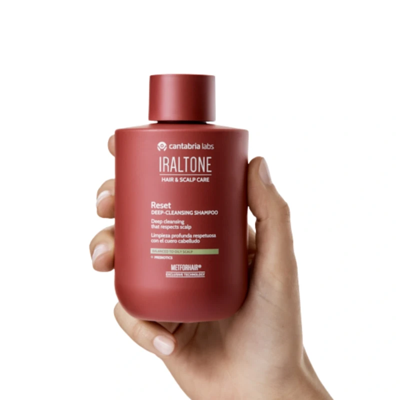 Iraltone Reset Shampoo | Valomas Pažeistos Galvos Odos Šampūnas 250 ml