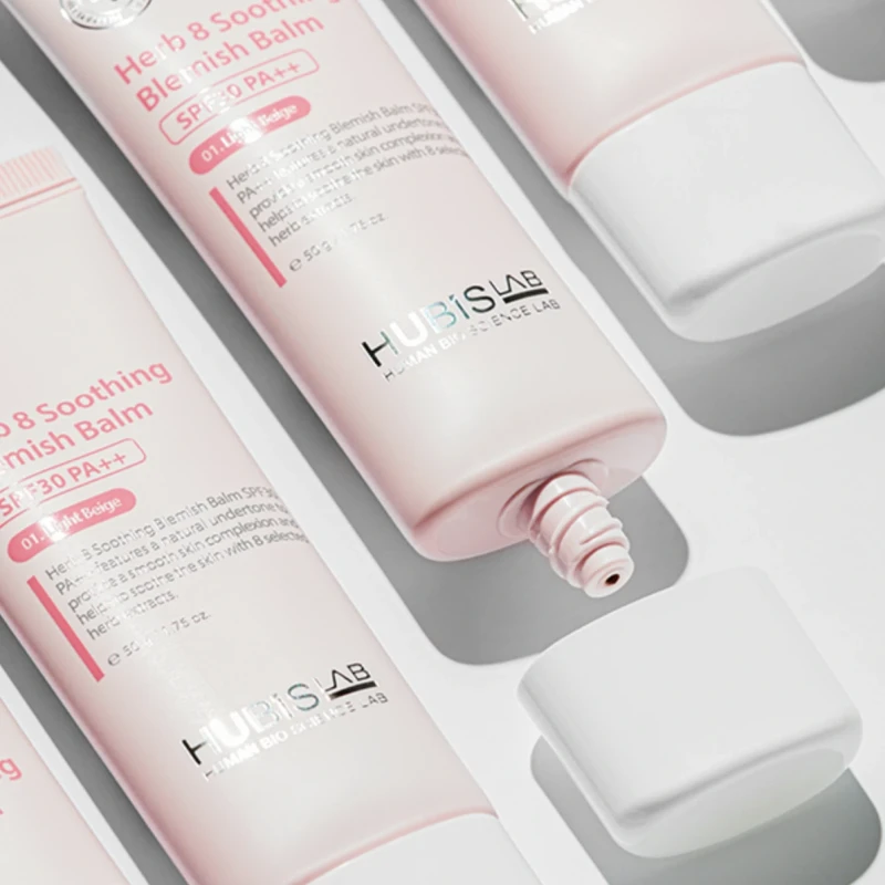 HubisLab Herb 8 Soothing Blemish Balm SPF30+ | Успокаивающий BB-крем светло-бежевого тона 50 мл