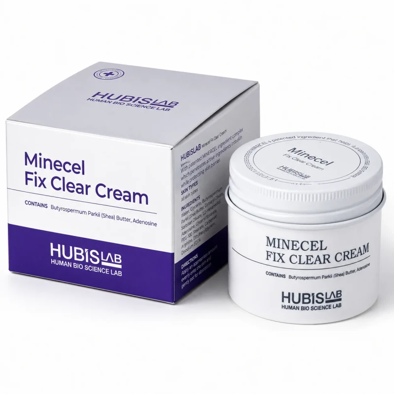 HubisLab Minecel Fix Clear Cream | Kremas, stiprinantis barjerą odos atstatymui 50 ml