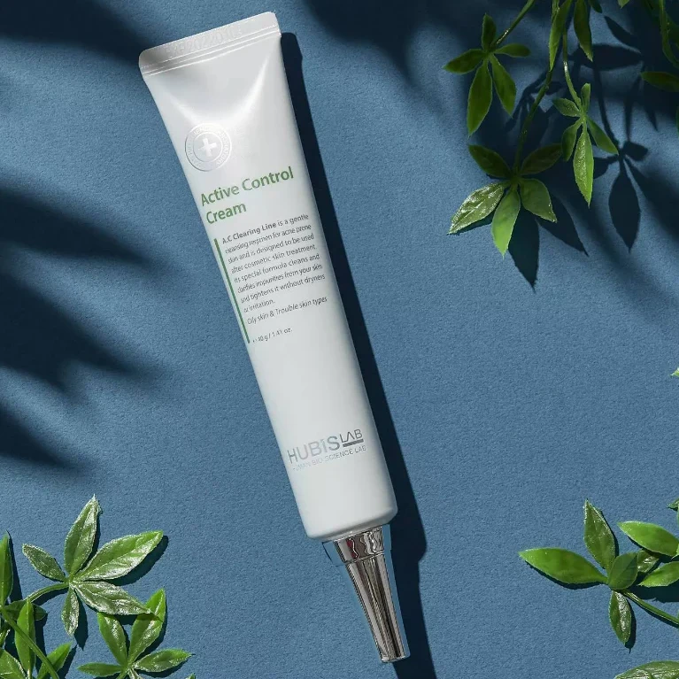 HUBISLAB Active Control Soothing Cream | Raminamasis kremas riebiai ir probleminiai odai 40 g