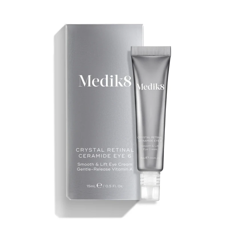 Medik8 Crystal Retinal Ceramide Eye | A vitamino paakių kremas nuo senėjimo požymių 15 ml