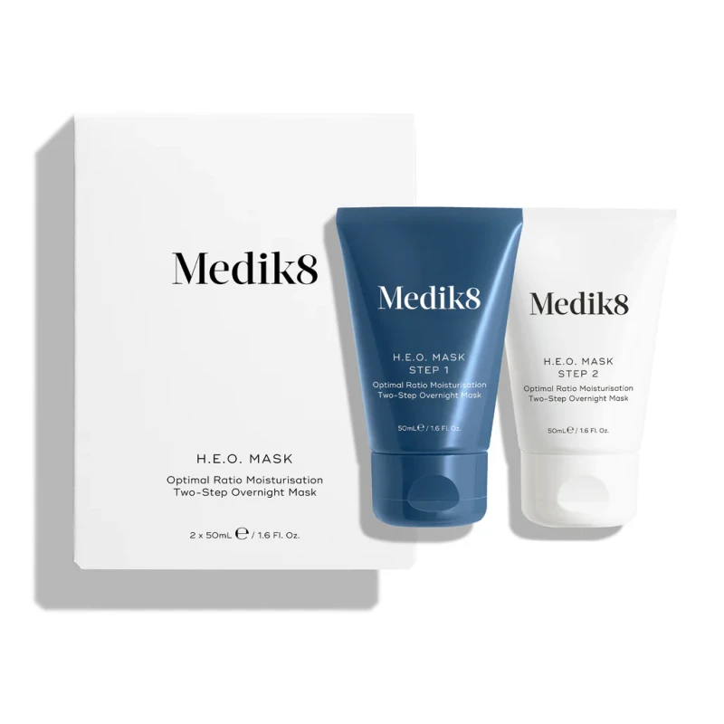 Medik8 H.E.O. Mask | Двухшаговая ночная маска интенсивного увлажнения 50 мл + 50 мл