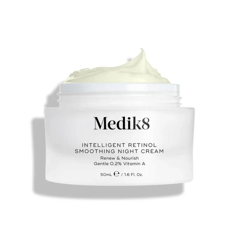 Medik8 Intelligent Retinol Smoothing Night Cream | A vitamino naktinis kremas odos atstatymui 50 ml