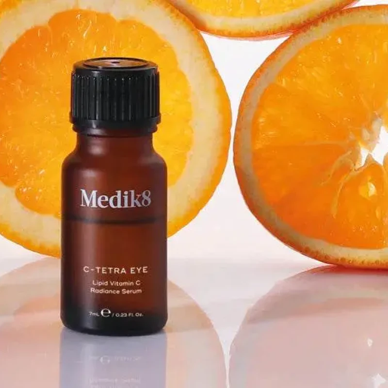 Medik8 C-Tetra Eye | C vitamino serumas paakių sričiai švytėjimui 7 ml