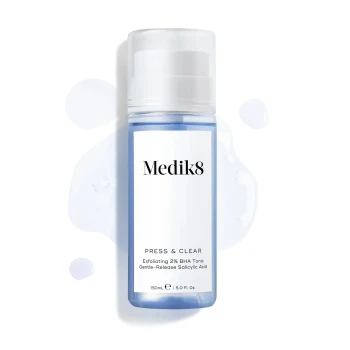 Medik8 Press & Clear | BHA tonikas probleminiaiems odos tipams 150 ml
