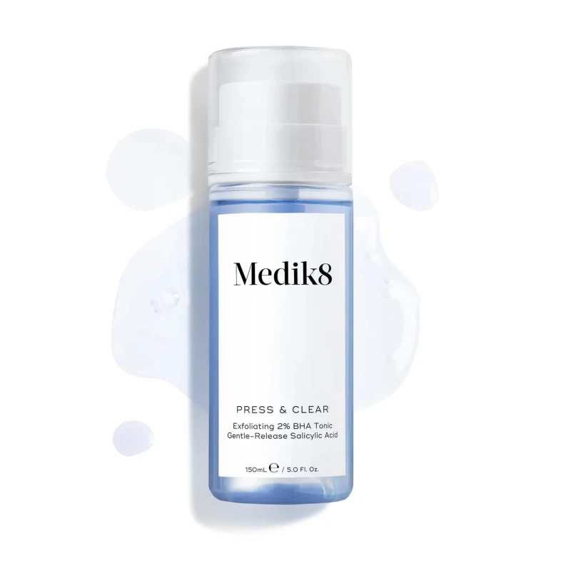Medik8 Press & Clear | BHA tonikas probleminiaiems odos tipams 150 ml
