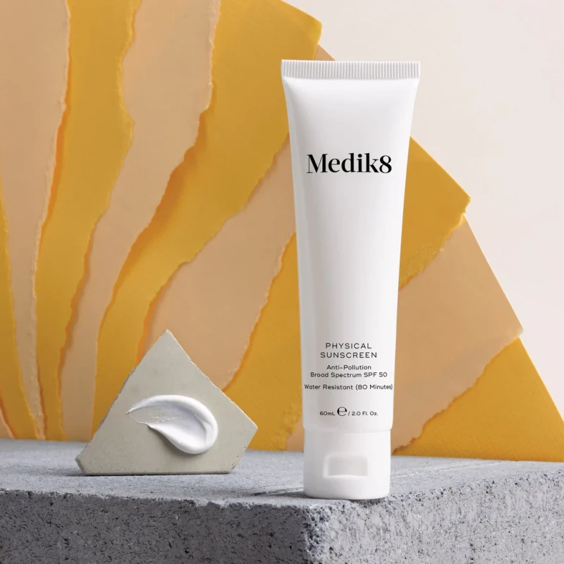Medik8 Physical Sunscreen SPF50 | Mineralinis veido apsauginis kremas SPF50 60 ml