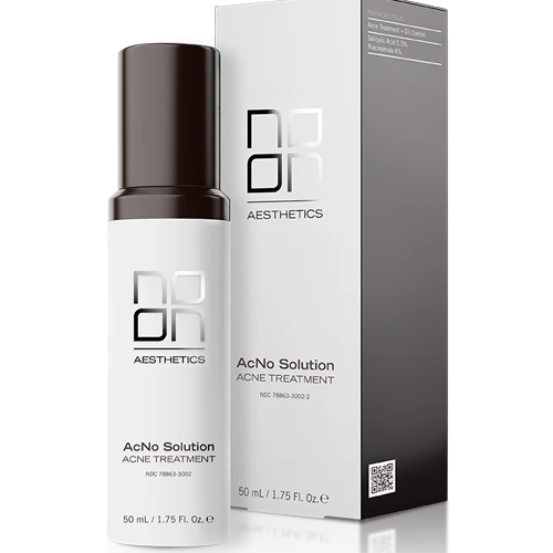 NOON AcNo Solution | Serumas nuo spuogų ir riebalų kontrolės 50 ml