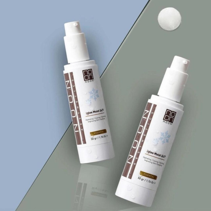 NOON Aesthetics Igloo Moist | Intensyviai drėkinantis ir raminantis kremas su vėsinančiu efektu 50 ml