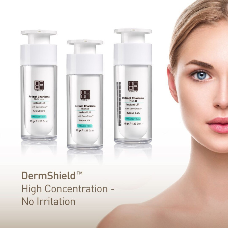 Noon Aesthetics Retinol Charisma Delicate Serum Instant Lift | 0,3% Retinolis Anti-senėjimo serumas 35 g