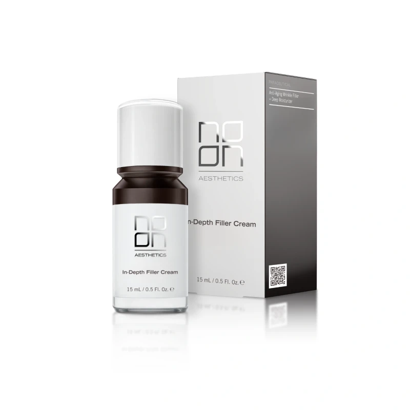 NOON Aesthetics In-Depth Filler Cream | Priešraukšlių kremas su antioksidaciniu poveikiu 15 ml