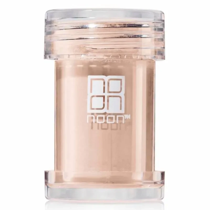 NOON Brush & Go papildymas SPF50 | Mineralinio SPF pudros įdėklas riebiai ir probleminiai odai, šviesus atspalvis 01, 3 × 5 ml