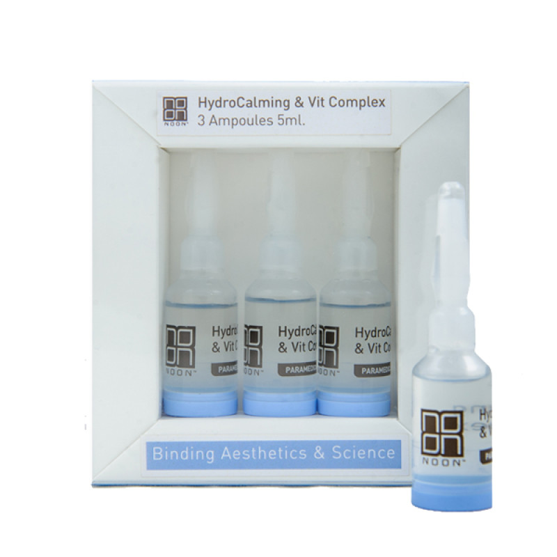 NOON Aesthetics HydroCalming + Vit Complex | Успокаивающая и восстанавливающая сыворотка 3x5 ml