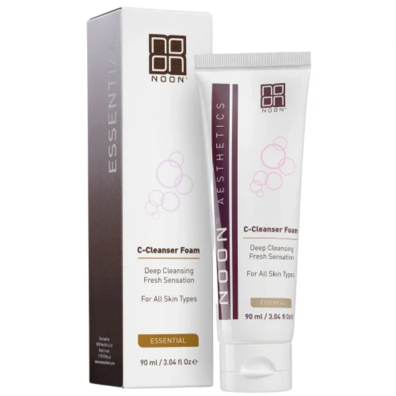 NOON Aesthetics C-Cleanser Foam | Veido valomosios putos su vitamino C darinys 90 ml