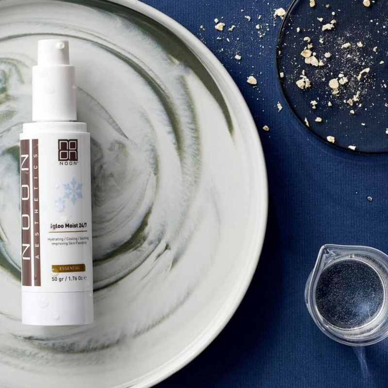 NOON Aesthetics Igloo Moist | Intensyviai drėkinantis ir raminantis kremas su vėsinančiu efektu 50 ml