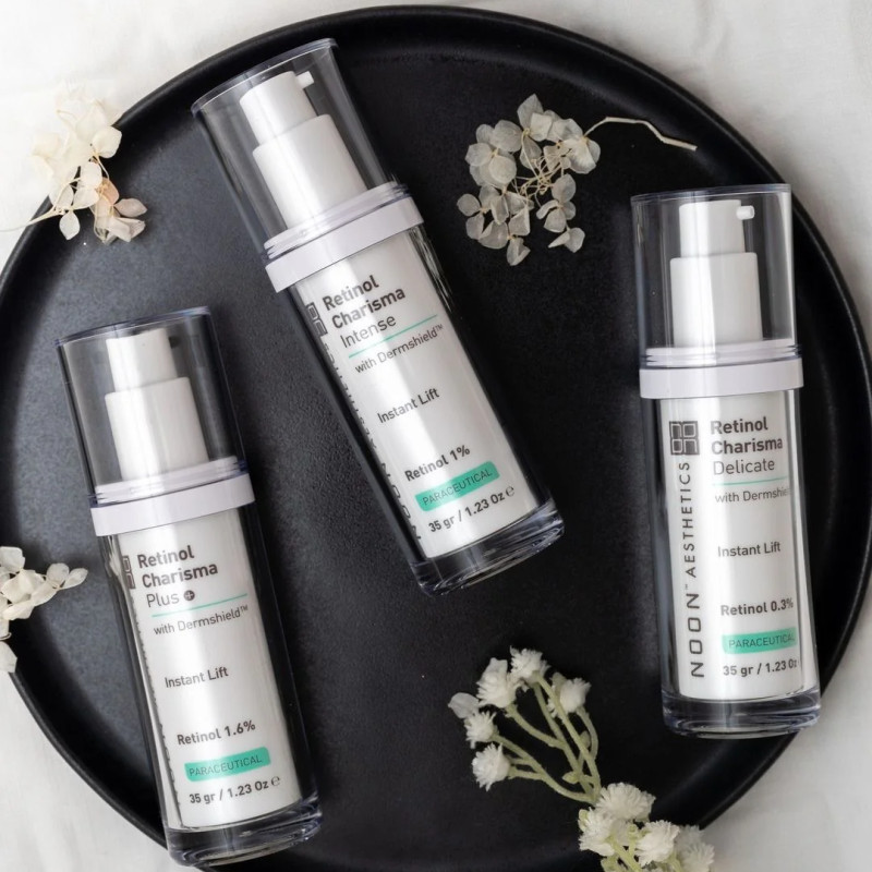 Noon Aesthetics Retinol Charisma Intense 1 % | Priešraukšlių priemonė odos atnaujinimui 35g