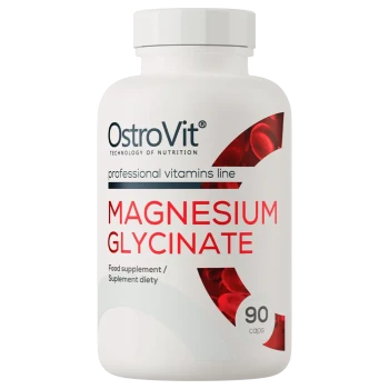 OstroVit Magnesium Glycinate | Magnio bisglicinatas 90 kapsulių