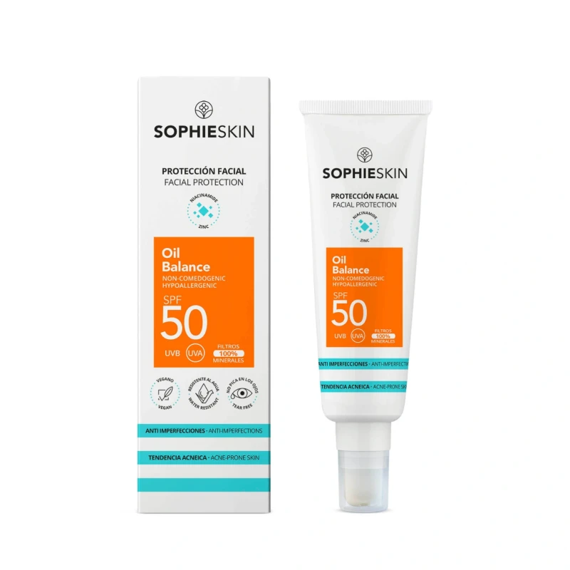Sophie Skin Oil Balance SPF50 | Sebumu reguliuojantis SPF50 50 ml